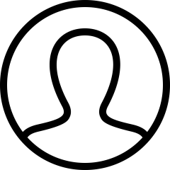 Placeholder image - a circle with the outline of a person