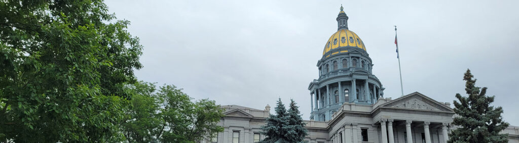 Exterior of the Denver capitol building